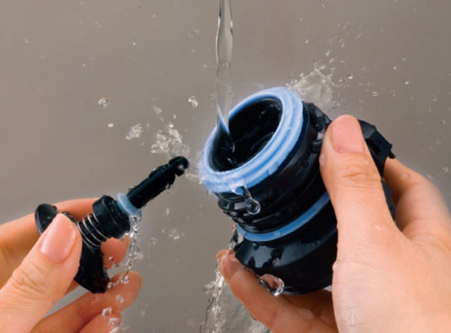 中まで洗えてお手入れ簡単