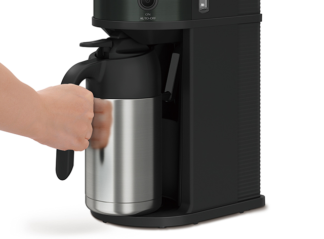 ポットを外せばしずくが止まる