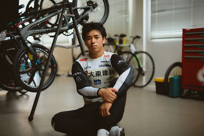 BMXレーシング選手の高崎成琉(なる)さんの写真