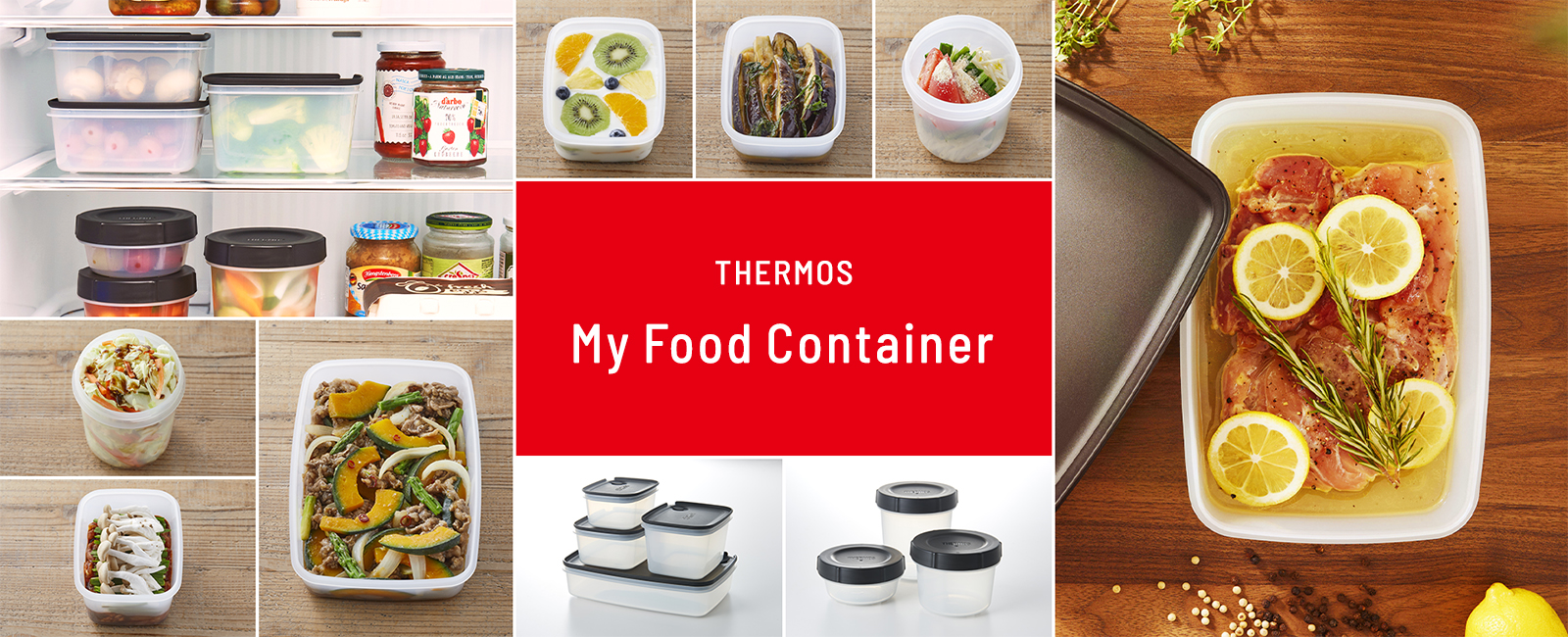 My Food Container Square Type 380ml/KCSA380 Thermos