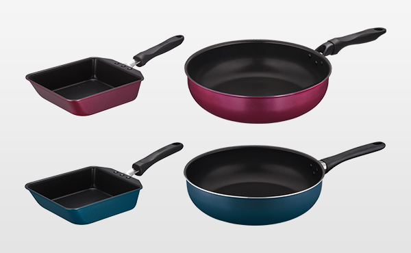 サーモス デュラブルシリーズ深型玉子焼きフライパン KFF（KFF-015DE） サーモス 深型玉子焼きフライパン（KFD-015DE） サーモス デュラブルシリーズ炒め鍋 KFF（KFF-030D） サーモス 炒め鍋（KFD-030D）