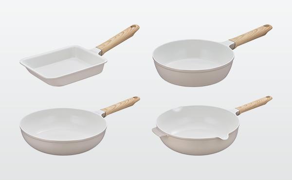 ナチュラルテイストなデザインの高耐久性フライパンが新登場！『セラプロテクトシリーズ（KFO-シリーズ）』8月21日新発売