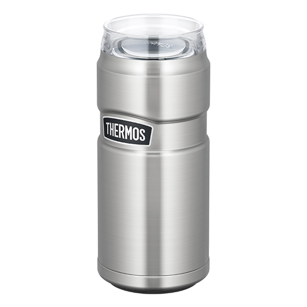 【未使用】Thermos 保冷缶ホルダー クランベリー2個セット