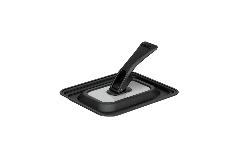 サーモス 折りたたみスタンド式玉子焼きフライパンフタ/KLI-001(KLI-001)のメーカー公式商品画像