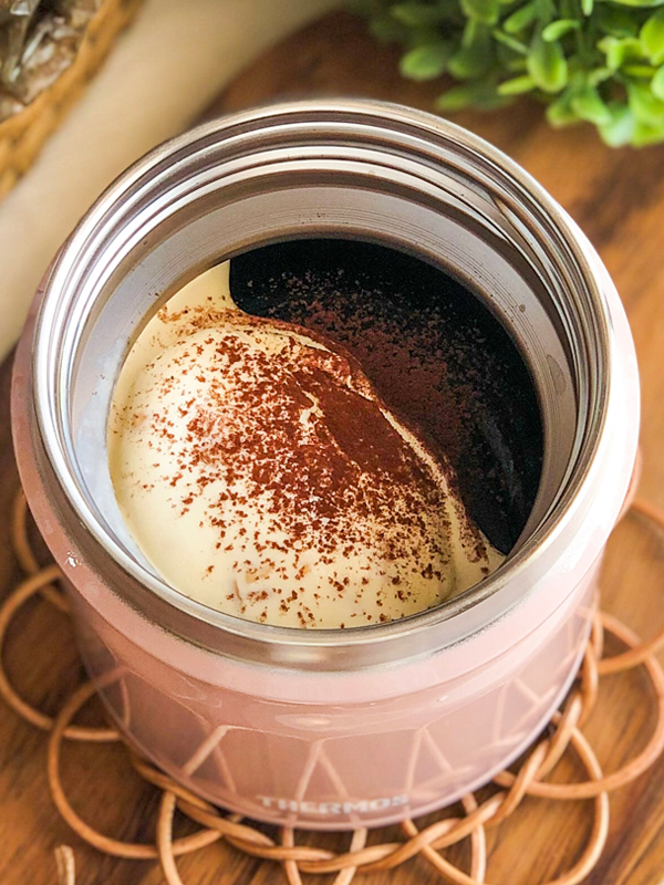 スープジャーでかんたんコーヒーゼリーパフェ