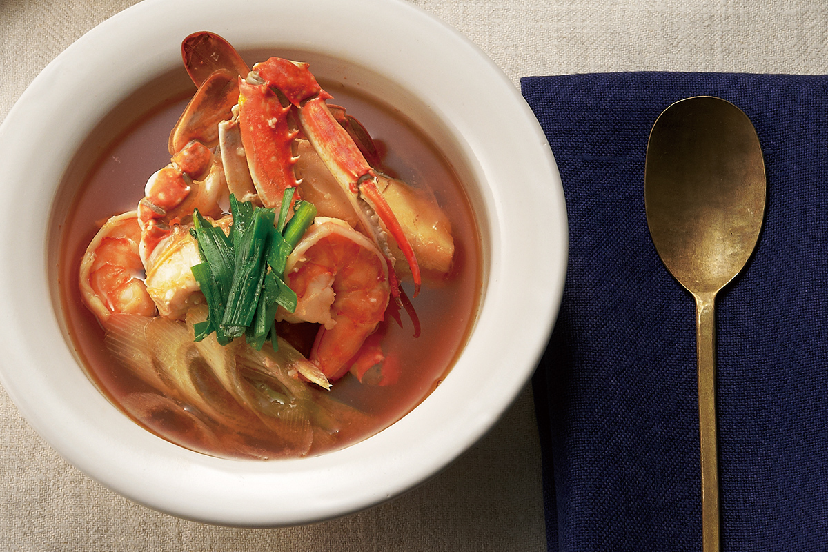 海鮮韓国スープ