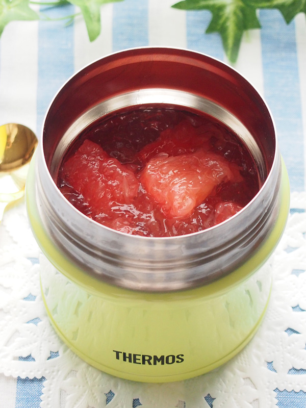 グレープフルーツのはちみつレモンジュレ