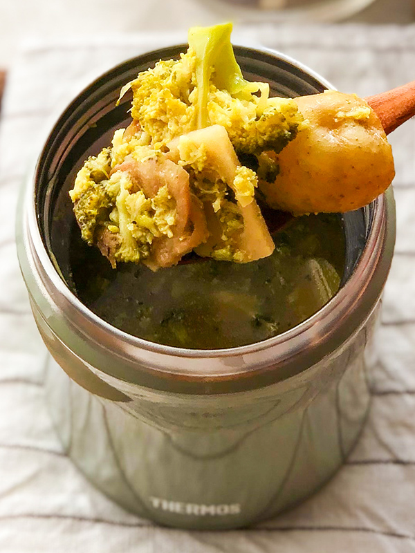 ブロッコリーと春野菜の味噌カレースープ