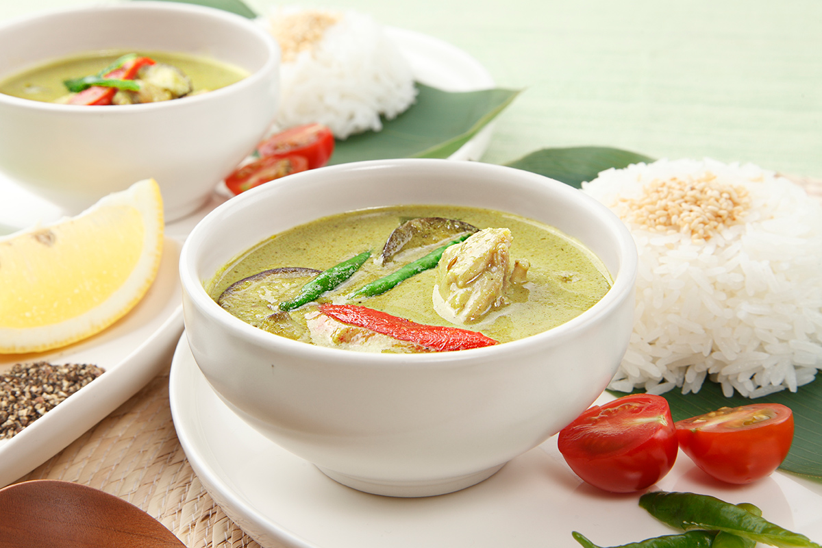 グリーンカレー風カレー