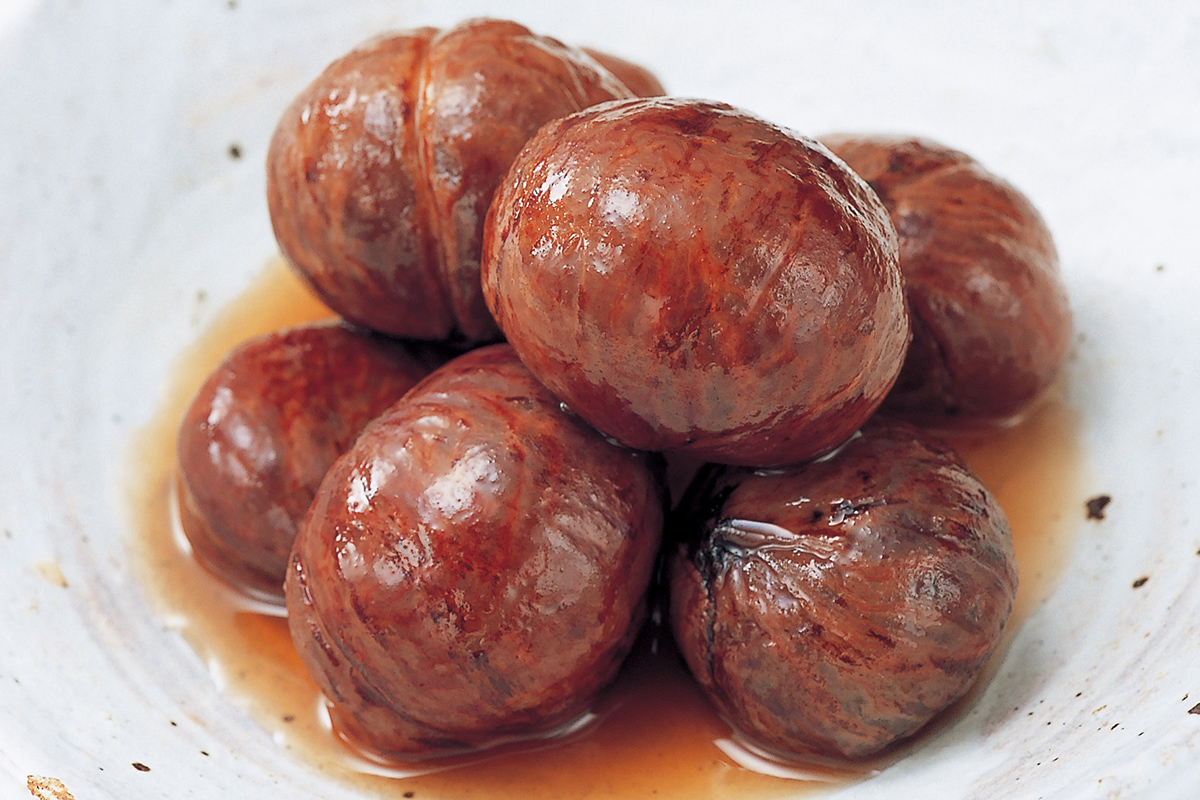 栗の渋皮煮の写真