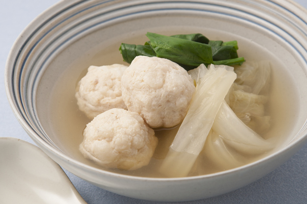 ふんわりつくね鍋（スープ）