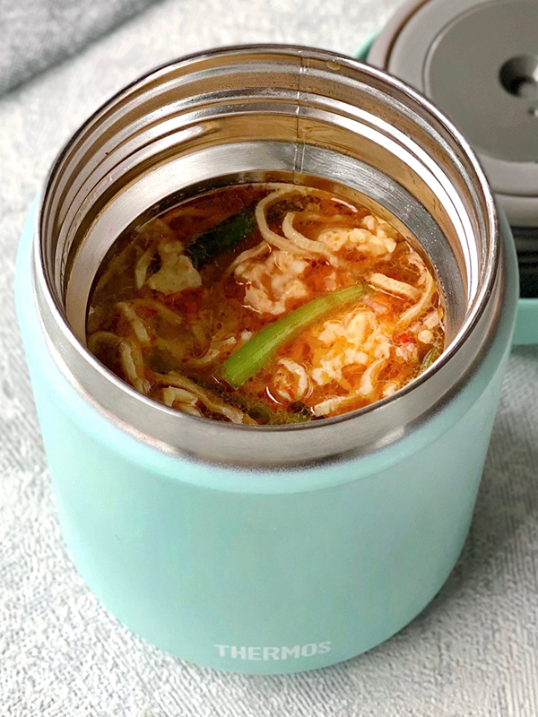 辛麺風スープ | スープジャーレシピ | レシピ | サーモス