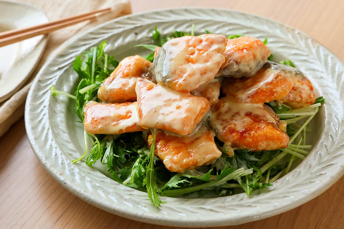 鮭 の マヨネーズ 焼き