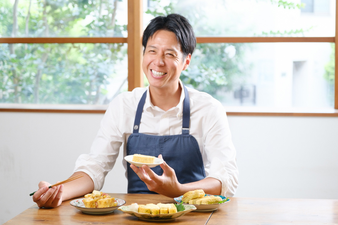 高橋さん試食シーン