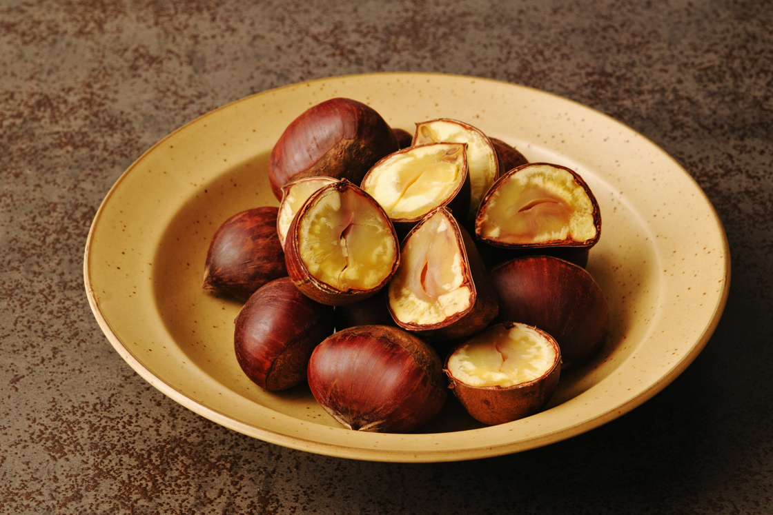 ゆで栗_完成写真
