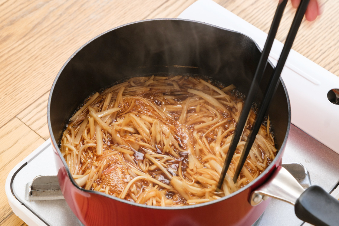 新しょうが佃煮工程3