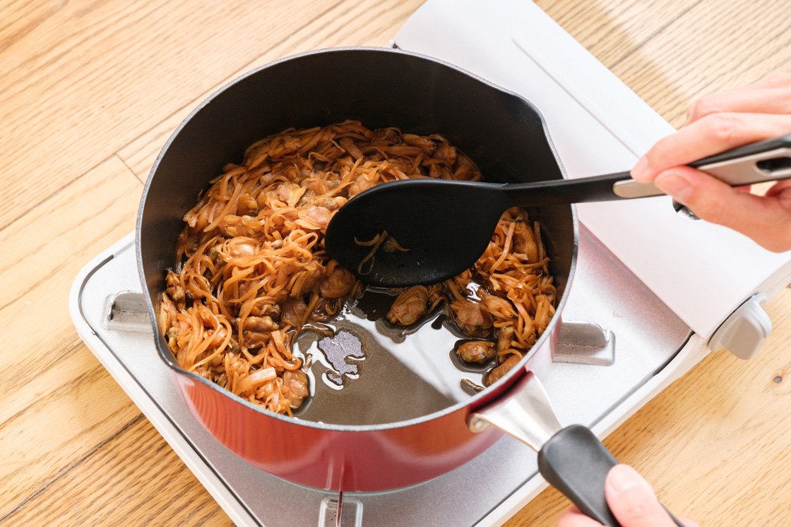 新しょうが佃煮工程5