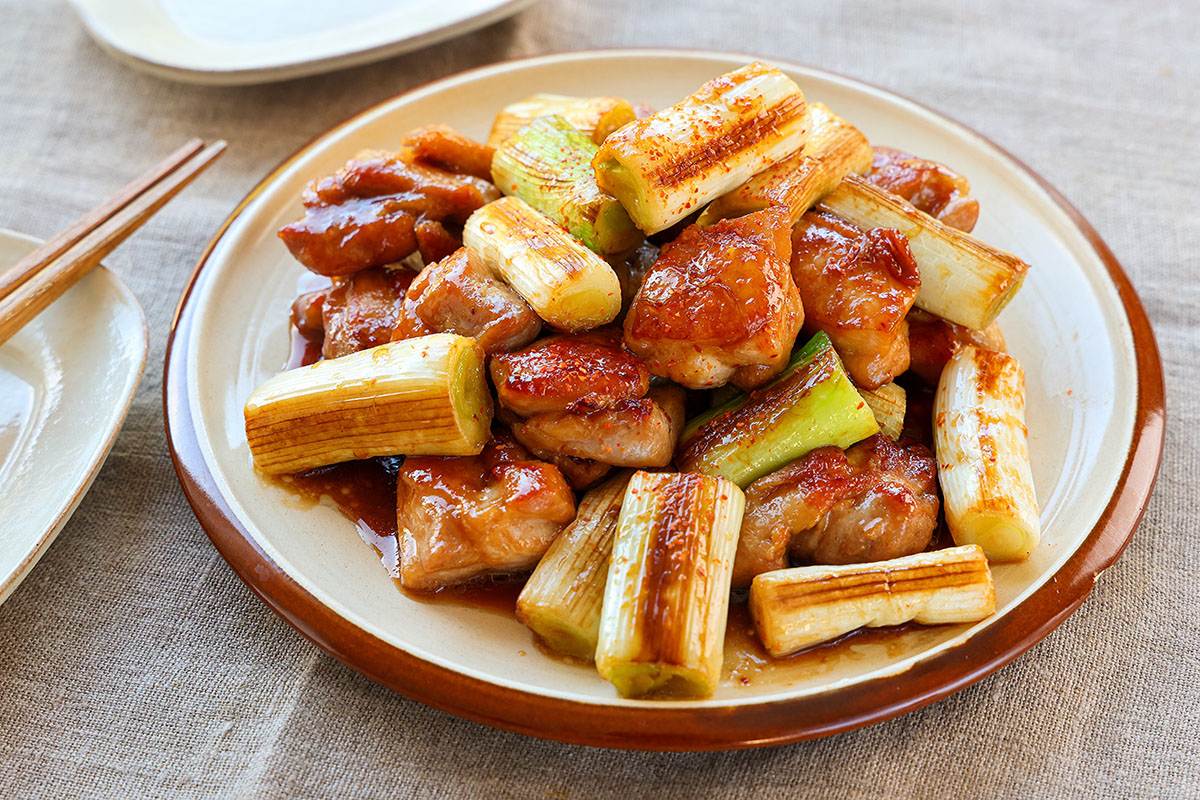串なし焼き鳥の盛り付け写真
